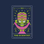 Scientist Monkey Tarot-Mens-Heavyweight-Tee-Logozaste