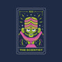 Scientist Monkey Tarot-None-Removable Cover w Insert-Throw Pillow-Logozaste