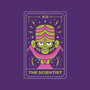 Scientist Monkey Tarot-None-Drawstring-Bag-Logozaste