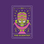 Scientist Monkey Tarot-Womens-Off Shoulder-Sweatshirt-Logozaste