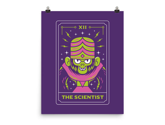 Scientist Monkey Tarot