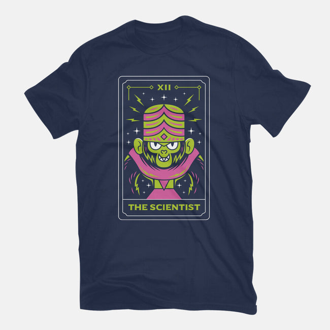 Scientist Monkey Tarot-Mens-Basic-Tee-Logozaste