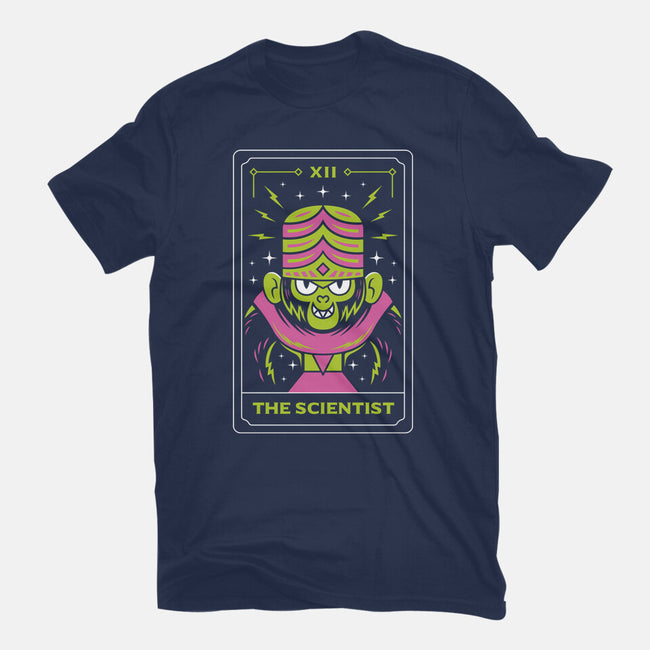 Scientist Monkey Tarot-Womens-Basic-Tee-Logozaste