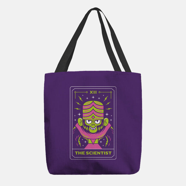 Scientist Monkey Tarot-None-Basic Tote-Bag-Logozaste