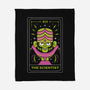 Scientist Monkey Tarot-None-Fleece-Blanket-Logozaste