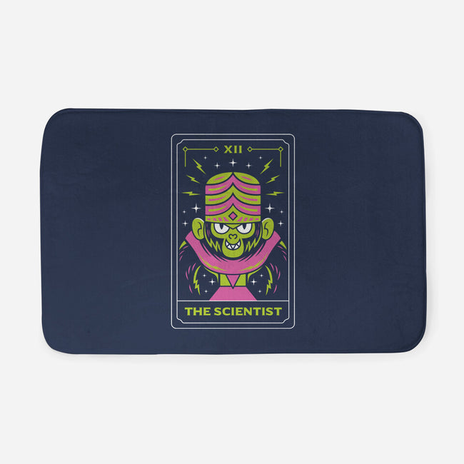 Scientist Monkey Tarot-None-Memory Foam-Bath Mat-Logozaste