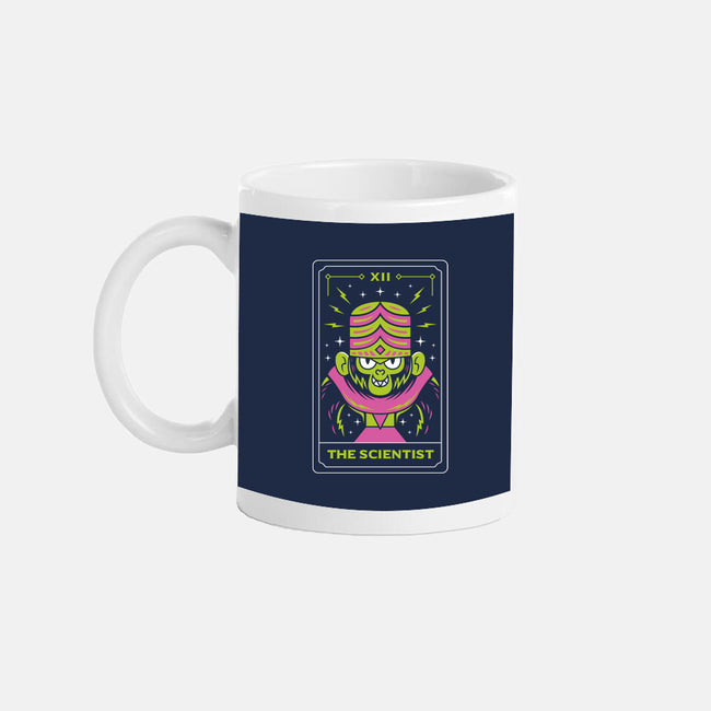 Scientist Monkey Tarot-None-Mug-Drinkware-Logozaste