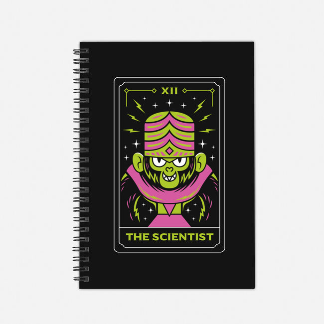 Scientist Monkey Tarot-None-Dot Grid-Notebook-Logozaste