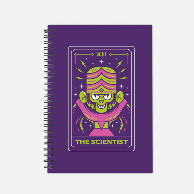 Scientist Monkey Tarot-None-Dot Grid-Notebook-Logozaste