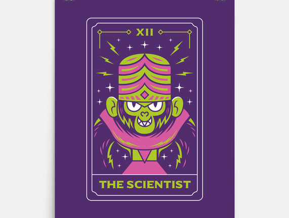 Scientist Monkey Tarot