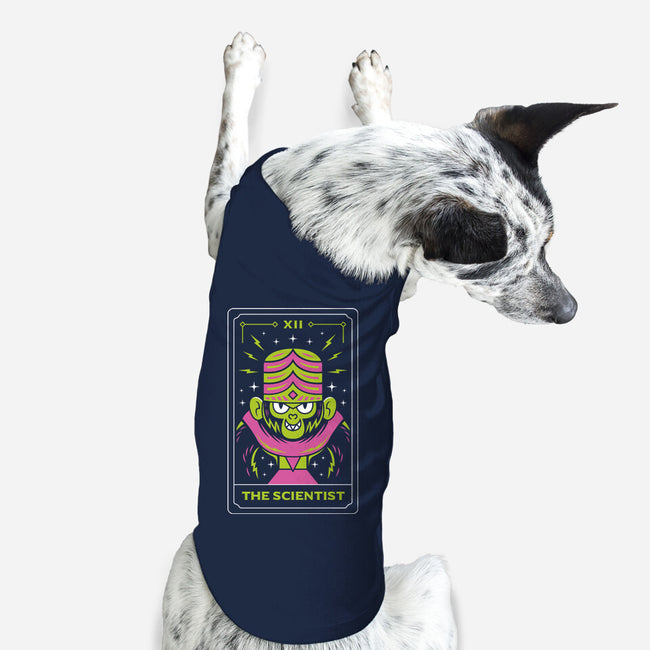 Scientist Monkey Tarot-Dog-Basic-Pet Tank-Logozaste