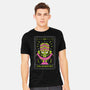 Scientist Monkey Tarot-Mens-Heavyweight-Tee-Logozaste