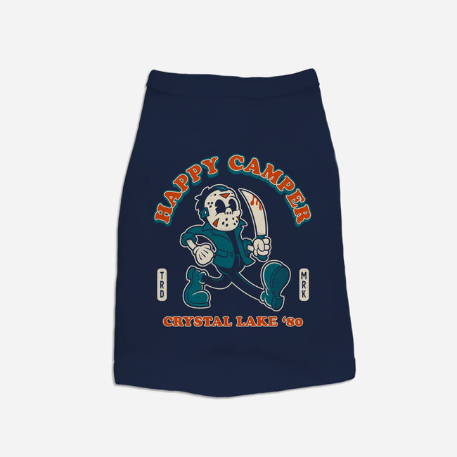 Crystal Lake Happy Camper-Cat-Basic-Pet Tank-Nemons