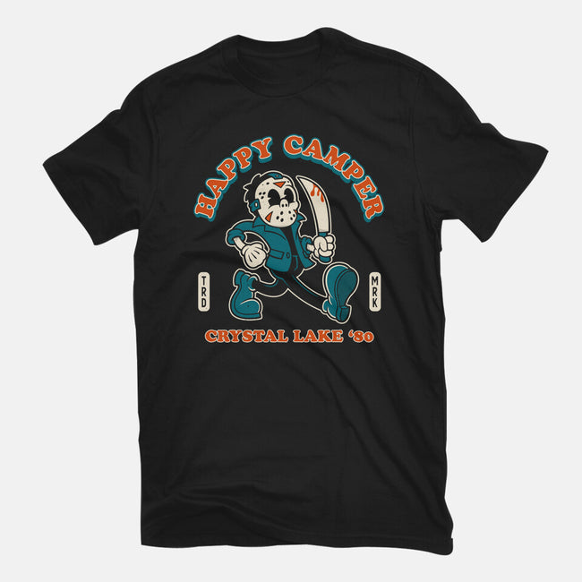 Crystal Lake Happy Camper-Mens-Heavyweight-Tee-Nemons