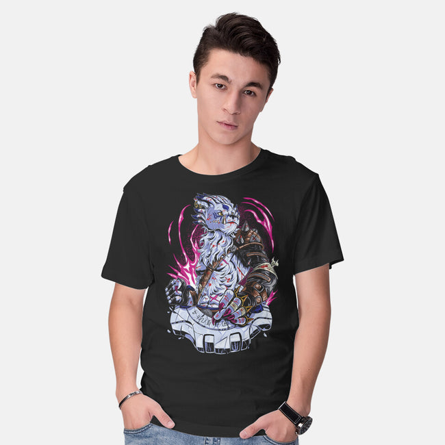 Warrior Wolf-Mens-Basic-Tee-Nihon Bunka