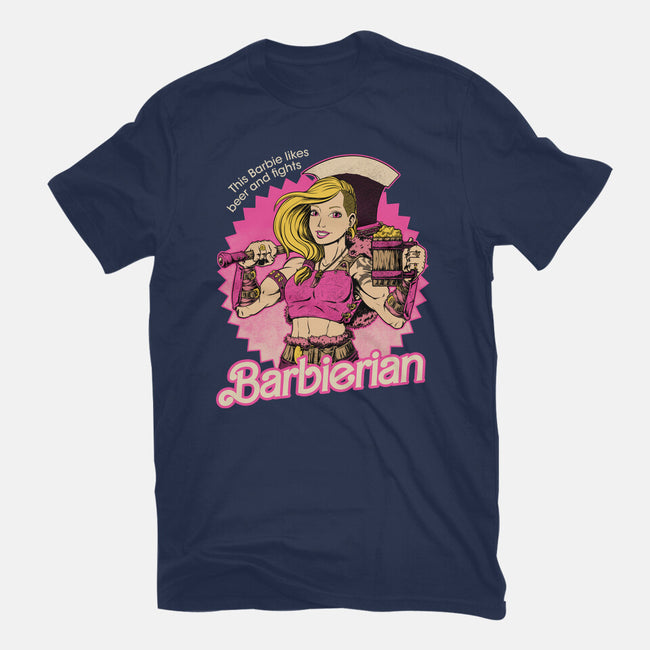 Barbarian Doll-Womens-Basic-Tee-Studio Mootant