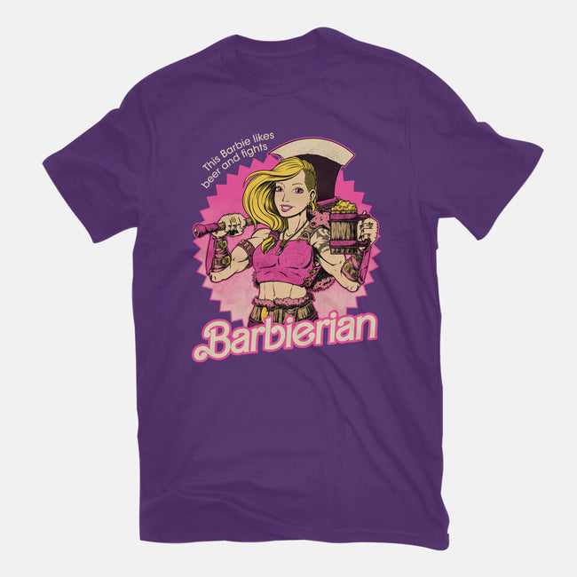 Barbarian Doll-Womens-Basic-Tee-Studio Mootant