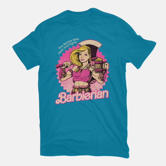Barbarian Doll-Womens-Basic-Tee-Studio Mootant