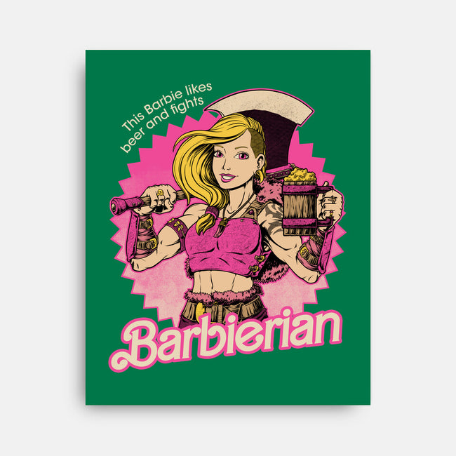Barbarian Doll-None-Stretched-Canvas-Studio Mootant