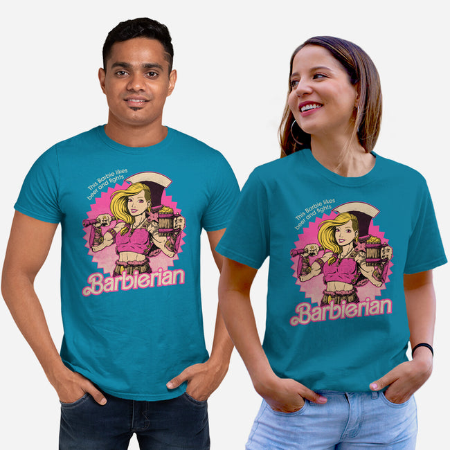 Barbarian Doll-Unisex-Basic-Tee-Studio Mootant