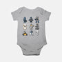 Little Robot-Baby-Basic-Onesie-Vallina84