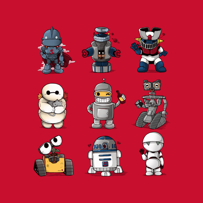 Little Robot-Youth-Crew Neck-Sweatshirt-Vallina84
