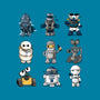 Little Robot-None-Removable Cover w Insert-Throw Pillow-Vallina84
