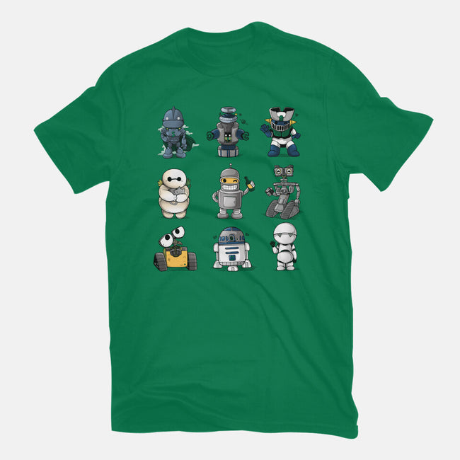 Little Robot-Womens-Fitted-Tee-Vallina84