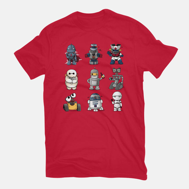 Little Robot-Womens-Fitted-Tee-Vallina84