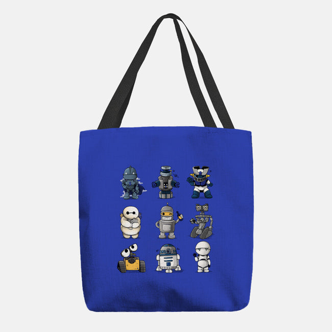 Little Robot-None-Basic Tote-Bag-Vallina84