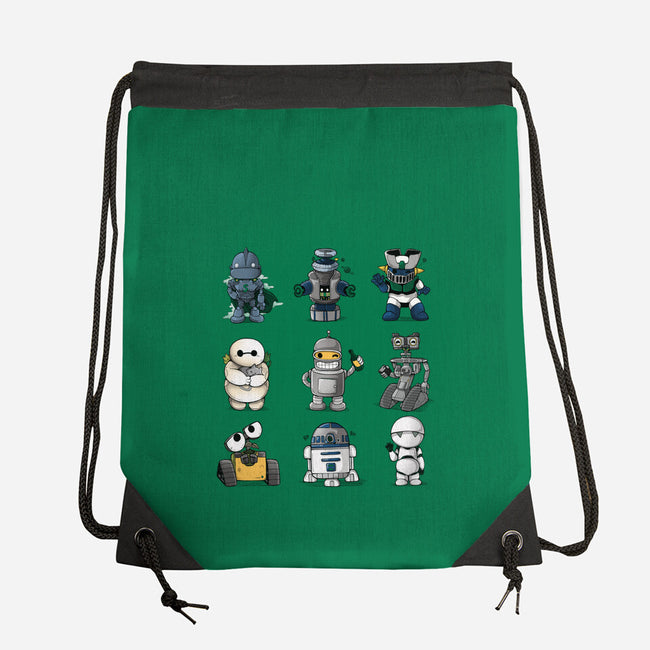 Little Robot-None-Drawstring-Bag-Vallina84
