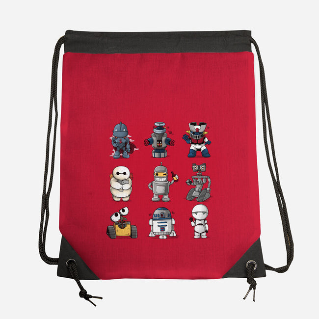 Little Robot-None-Drawstring-Bag-Vallina84