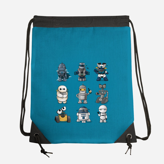 Little Robot-None-Drawstring-Bag-Vallina84