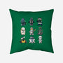 Little Robot-None-Removable Cover w Insert-Throw Pillow-Vallina84