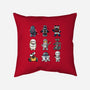 Little Robot-None-Removable Cover-Throw Pillow-Vallina84