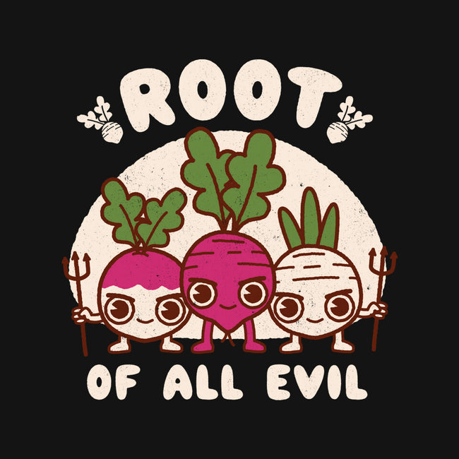 Root Of All Evil-Womens-Off Shoulder-Sweatshirt-Weird & Punderful