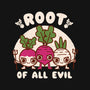 Root Of All Evil-None-Removable Cover-Throw Pillow-Weird & Punderful
