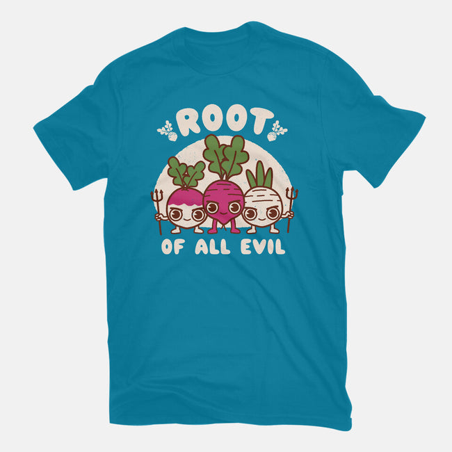 Root Of All Evil-Mens-Premium-Tee-Weird & Punderful