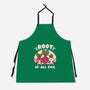 Root Of All Evil-Unisex-Kitchen-Apron-Weird & Punderful