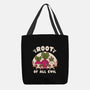 Root Of All Evil-None-Basic Tote-Bag-Weird & Punderful