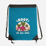 Root Of All Evil-None-Drawstring-Bag-Weird & Punderful