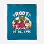 Root Of All Evil-None-Fleece-Blanket-Weird & Punderful