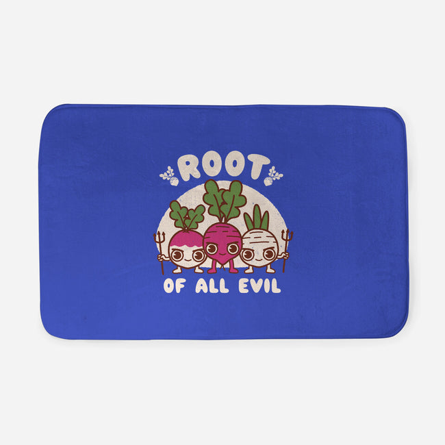 Root Of All Evil-None-Memory Foam-Bath Mat-Weird & Punderful