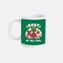 Root Of All Evil-None-Mug-Drinkware-Weird & Punderful