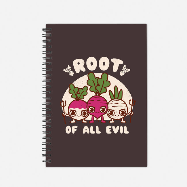 Root Of All Evil-None-Dot Grid-Notebook-Weird & Punderful