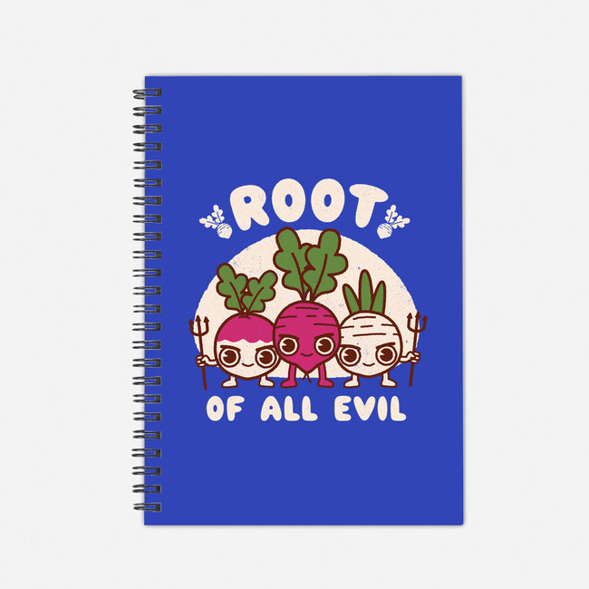 Root Of All Evil-None-Dot Grid-Notebook-Weird & Punderful