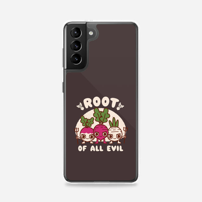 Root Of All Evil-Samsung-Snap-Phone Case-Weird & Punderful