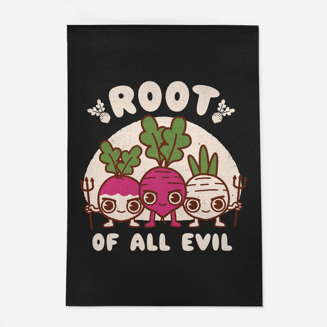 Root Of All Evil-None-Indoor-Rug-Weird & Punderful