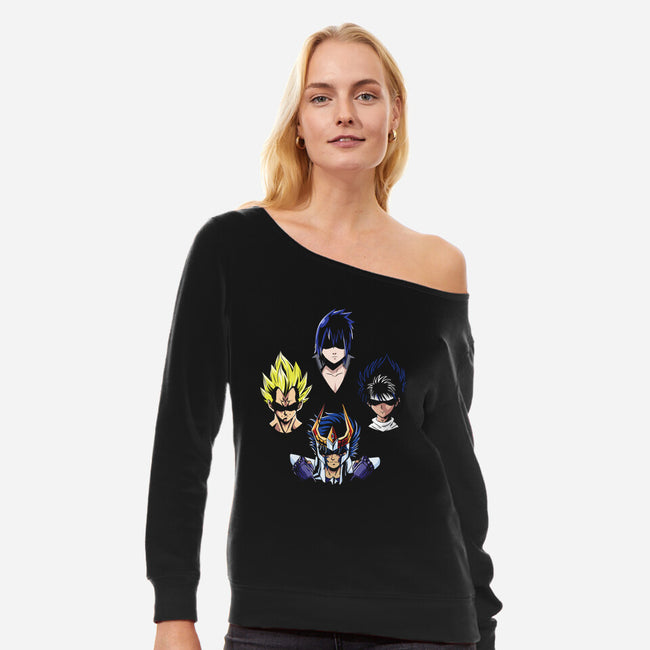 Bad Guys-Womens-Off Shoulder-Sweatshirt-Diego Oliver