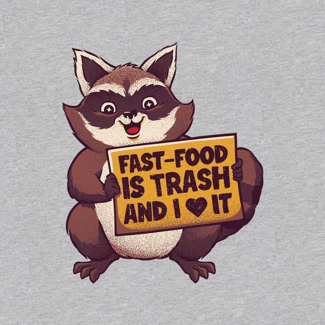 Fast Food Is Trash-Unisex-Basic-Tee-tobefonseca